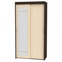 Шкаф-купе Аларти T-1-230х120х60-MВенге-ДМ-2