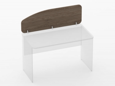 Экран разделительный Персона Грата Glassy 5.12.12 Дуб Верцаска