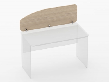 Экран разделительный Персона Грата Glassy 5.12.12 Орех