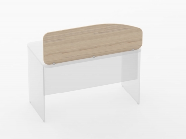 Экран разделительный Персона Грата Glassy 5.12.12 Бук светлый