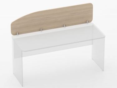 Экран разделительный Персона Грата Glassy 5.12.16 Орех