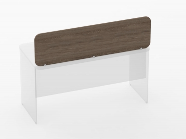 Экран разделительный прямой Персона Грата Glassy 5.14.14 Дуб Верцаска