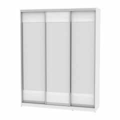 Шкаф-купе Аларти B-230х180х60-3Белый-D10D10D10