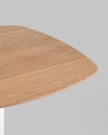 Стол барный Stool Group Form 6060 Светлое дерево/белый