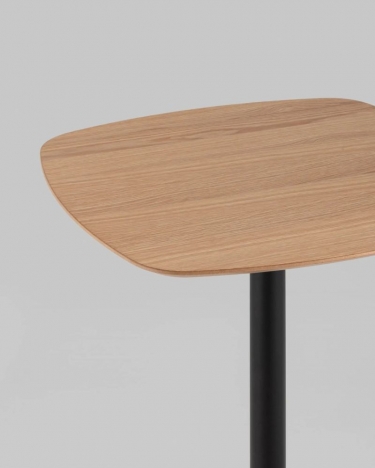 Стол барный Stool Group Form 6060 Светлое дерево/черный