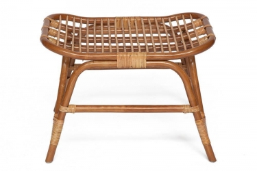 Табурет Tetchair Secret De Maison Andersen Stool mod. 01 5085 FS натуральный ротанг, 53х40х42см, светлый мед/матовый