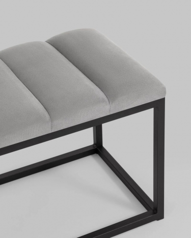Банкетка Stool Group Хостен велюр Серый