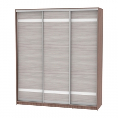 Шкаф-купе Аларти B-230х200х60-2ЯШТ-ЯШС-D9D9D9