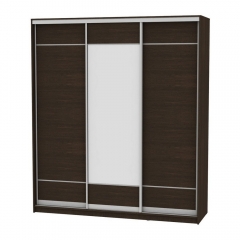 Шкаф-купе Аларти B-230х200х60-2Венге-D7D8D7