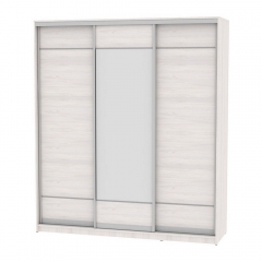 Шкаф-купе Аларти B-230х200х60-2ЯАС-D7D8D7