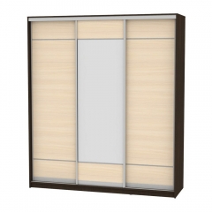 Шкаф-купе Аларти B-230х200х60-2Венге-ДМ-D7D8D7