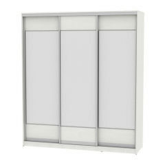 Шкаф-купе Аларти B-230х200х60-3ВД-D8D8D8