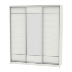 Шкаф-купе Аларти B-230х200х60-3ВД-D7D8D7