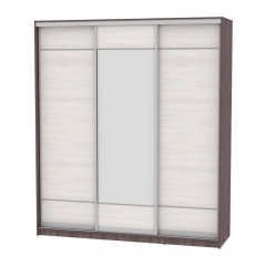 Шкаф-купе Аларти B-230х200х60-3ЯАТ-ЯАС-D7D8D7