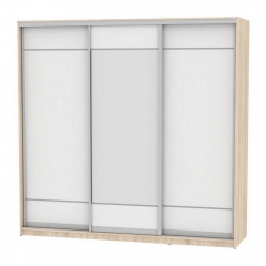 Шкаф-купе Аларти B-230х235х60-2ДСС-Белый-D7D8D7