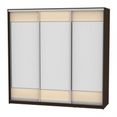 Шкаф-купе Аларти B-230х235х60-3Венге-ДМ-D8D8D8