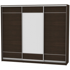 Шкаф-купе Аларти B-230х270х60-1Венге-D7D8D7