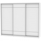 Шкаф-купе Аларти B-230х270х60-2Белый-D7D7D7