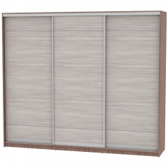 Шкаф-купе Аларти B-230х270х60-2ЯШТ-ЯШС-D7D7D7