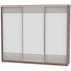Шкаф-купе Аларти B-230х270х60-2ЯШТ-ЯШС-D8D8D8