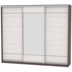 Шкаф-купе Аларти B-230х270х60-3ЯАТ-ЯАС-D7D8D7