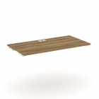 Стол-приставка к двум опорным тумбам/шкафам Рива CONCEPT CN.OSPR-007 Сандал Янтарный Белый