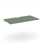 Стол-приставка к двум опорным тумбам/шкафам Рива CONCEPT CN.OSPR-008 Кобо Белый