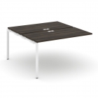 Двойной наборный элемент рабочей станции Рива CONCEPT CN.DNRS-003 Дуб Мали Белый