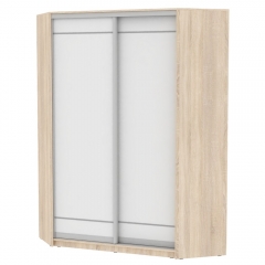 Шкаф-купе Аларти YA-198х1250-1ДСС-Белый-D1D1