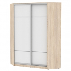 Шкаф-купе Аларти YA-198х1250-1ДСС-Белый-D4D4