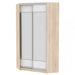 Шкаф-купе Аларти БеллаH92300х1153х1153ДСС-Белый-D8D8