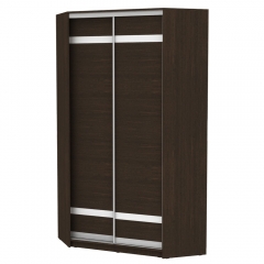 Шкаф-купе Аларти БеллаH92300х1153х1153Венге-D9D9