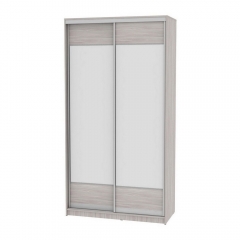 Шкаф-купе Аларти B-220х120х60-3ДСС-Белый-D10D10