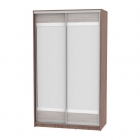 Шкаф-купе Аларти B-220х135х60-2ЯШТ-ЯШС-D10D10