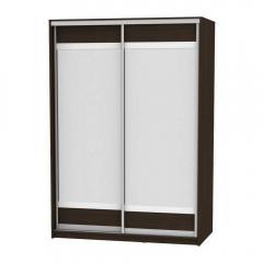 Шкаф-купе Аларти B-220х160х60-2Венге-D10D10