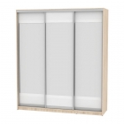 Шкаф-купе Аларти B-220х200х60-1ДСС-Белый-D10D10D10