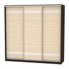 Шкаф-купе Аларти B-220х235х60-2Венге-ДМ-D9D9D9