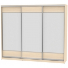 Шкаф-купе Аларти B-220х270х60-2ДМ-D8D8D8