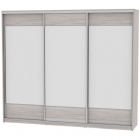 Шкаф-купе Аларти B-220х270х60-3ЯШС-D8D8D8