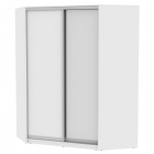 Шкаф-купе Аларти YA-198х1400-568-1Белый-D6D5
