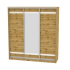 Шкаф-купе Аларти B-230х200х60-1ДВ-D9D10D9