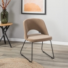 Кресло R-home Lars Diag beige/Линк