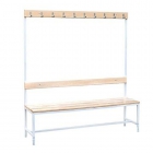 Скамья Мебель Групп для спортивных раздевалок односторонняя 1500