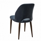 Стул R-home Ledger Diag grey/т. орех