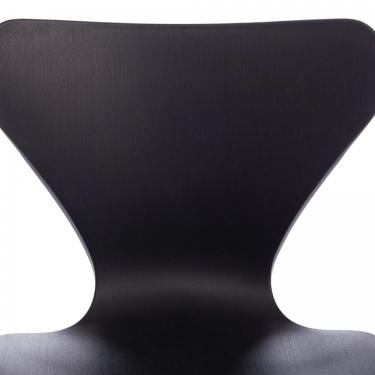 Стул Tetchair Jacobsen mod DC 102 / 1 шт. в упаковке пластик/металл, 50 х 46 х 82 см , чёрный 3010/черный