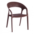 Стул Tetchair TINTO mod. PC59 / 1 шт. в упаковке пластик, 60 х 63 х 83 см, Brown коричневый 14