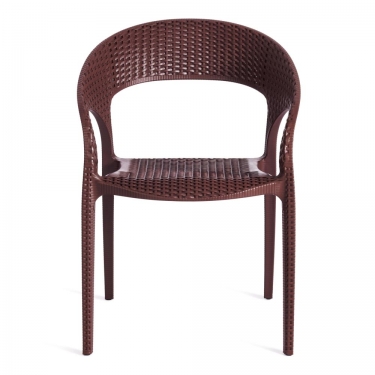Стул Tetchair TINTO mod. PC59 / 1 шт. в упаковке пластик, 60 х 63 х 83 см, Brown коричневый 14