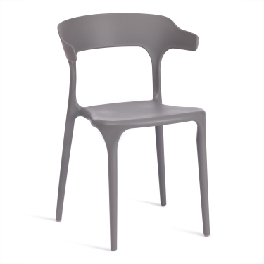 Стул Tetchair TON mod. PC36 / 1 шт. в упаковке пластик, 49,5 х 50 х 75,5 см , Dark-grey темно-cерый 15537