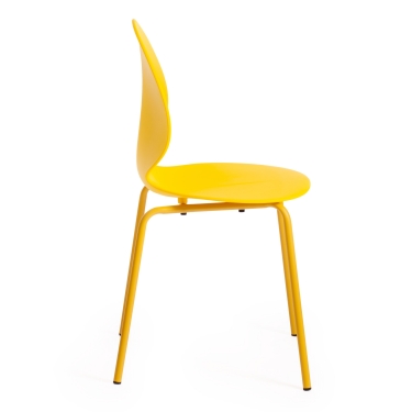 Стул Tetchair EBAY mod 03 / 1 шт. в упаковке металл/пластик, 52x46x83.5, желтый