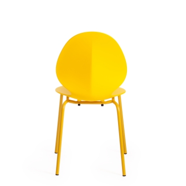 Стул Tetchair EBAY mod 03 / 1 шт. в упаковке металл/пластик, 52x46x83.5, желтый